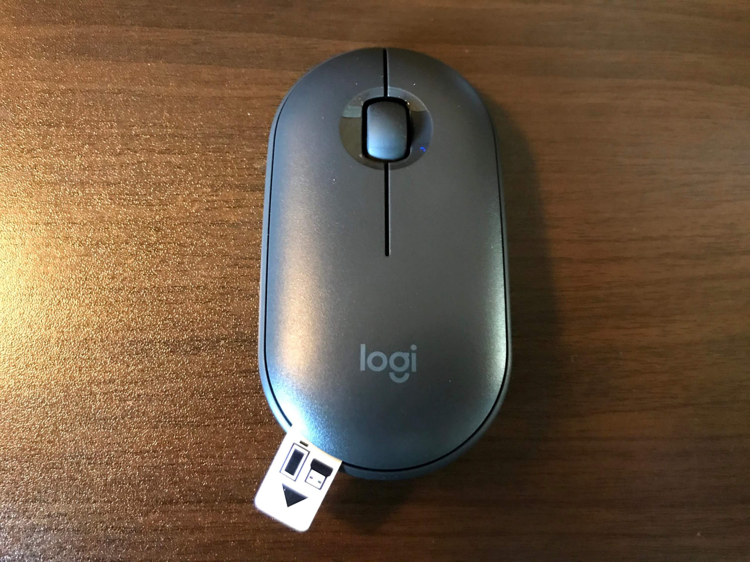 Logicoolのマウス、pebble